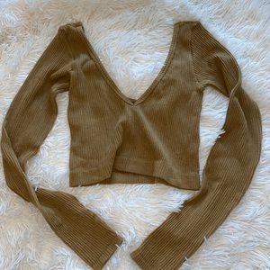 Urban Outfitters Cropped Long Sleeve